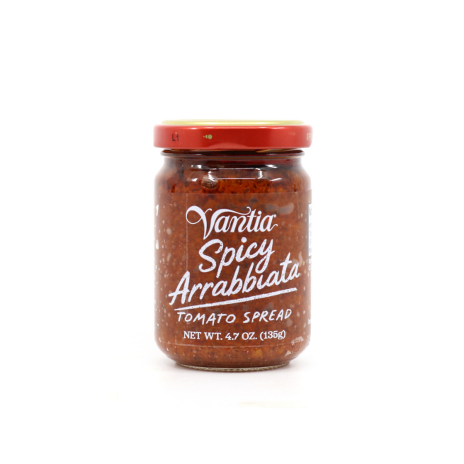 Vantia Spicy Arrabbiata Sun-Dried Tomatoes Spread 4.7 OZ