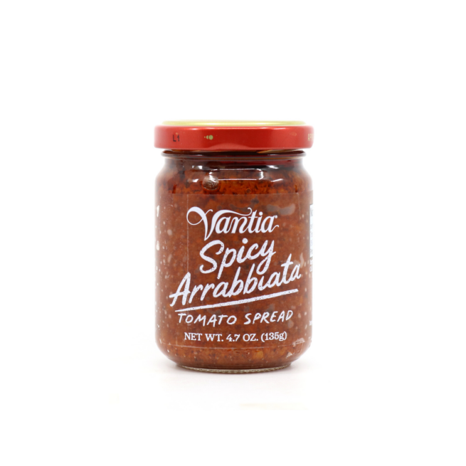 Wholesale Vantia Spicy Arrabbiata Sun Dried Tomatoes Spread 4 oz- Bulk