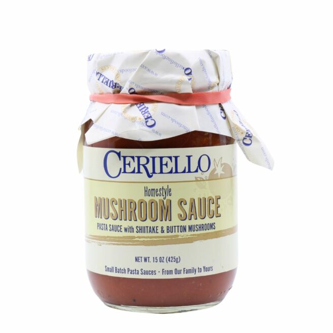 Wholesale Ceriello Mushroom Sauce 15 OZ-12ct Case Bulk