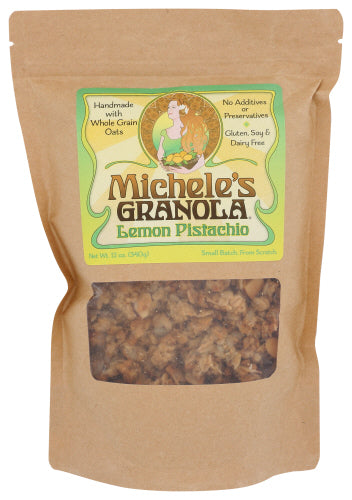 Lemon Pistachio Granola 12oz 6ct