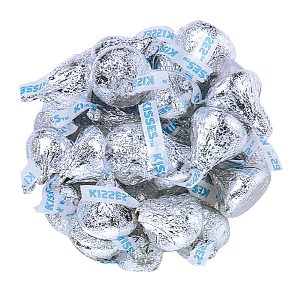 Wholesale Hershey'S Kisses Silver Foiled- Bulk