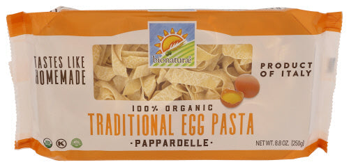 Bionaturae Organic Pappardelle Egg Pasta 8.8oz 12ct