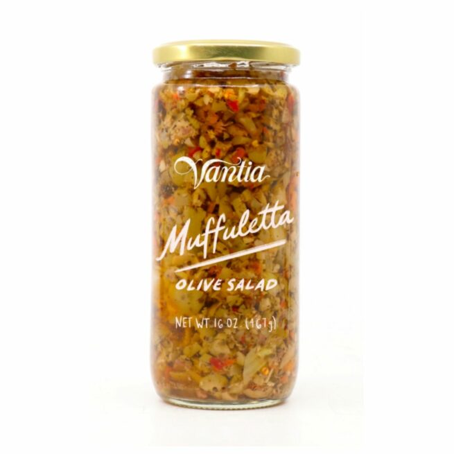 Wholesale Vantia Muffuletta – Olive Salad Spread 420 GR-6ct Case Bulk