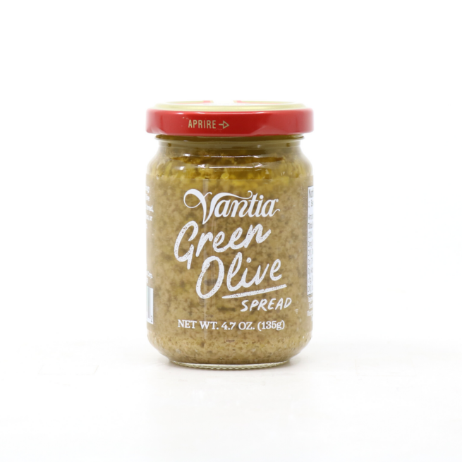 Wholesale Vantia Green Olive Spread 4.7 OZ-12ct Case Bulk