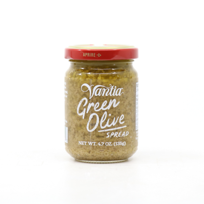 Wholesale Vantia Green Olive Spread 4 oz- Bulk
