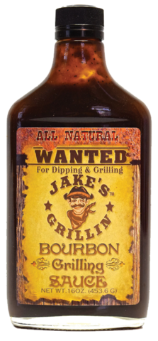 Wholesale Jake's Bourbon Sauce 16 OZ-6ct Case Bulk