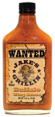 Wholesale Jake's Buffalo Wing Sauce 16 OZ-6ct Case Bulk