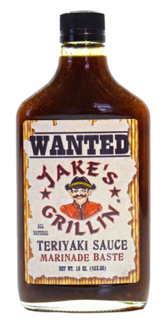 Wholesale Jake's Teriyaki Marinade Sauce 16 OZ-6ct Case Bulk