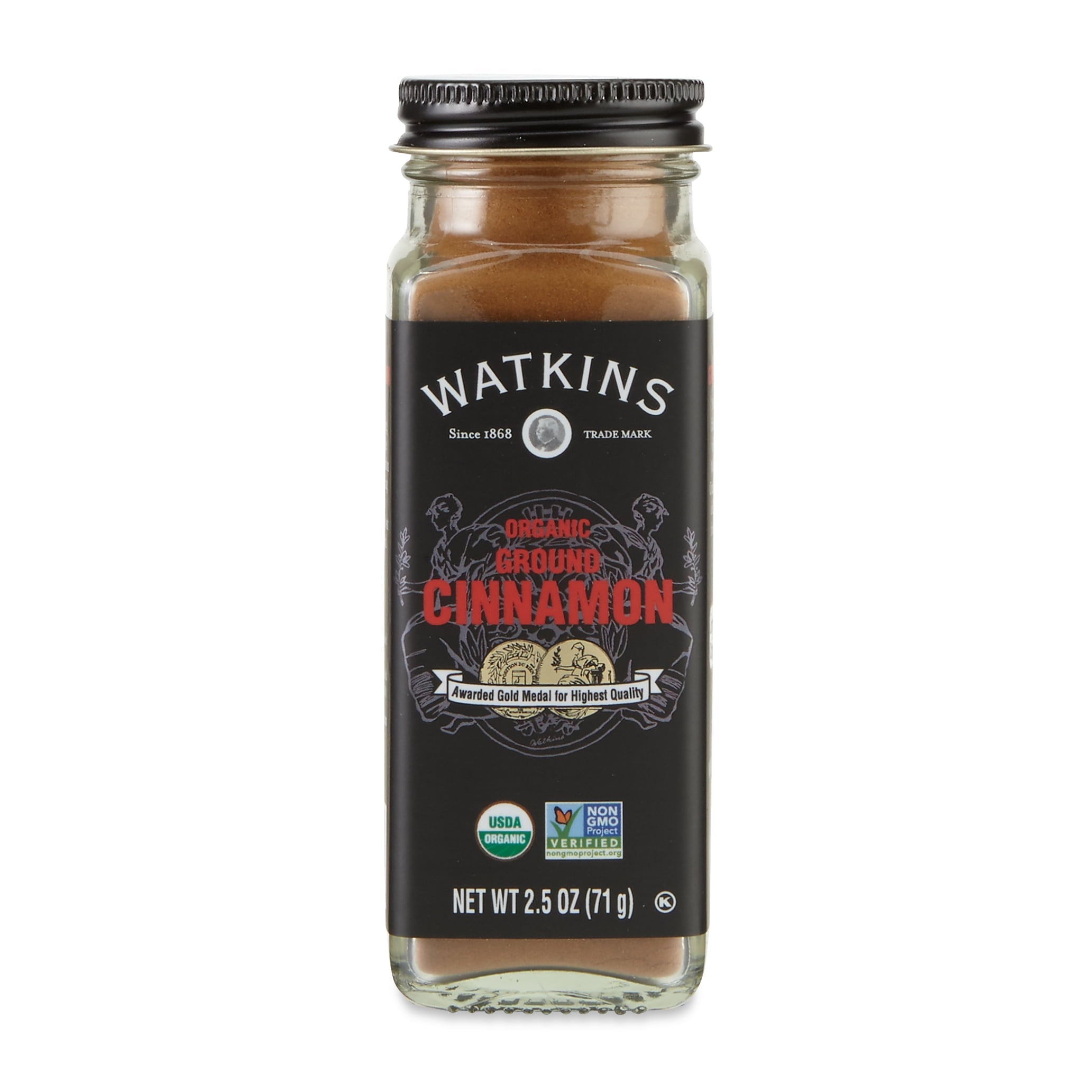 Watkins Organic Ground Cinnamon 2.5 oz Bag