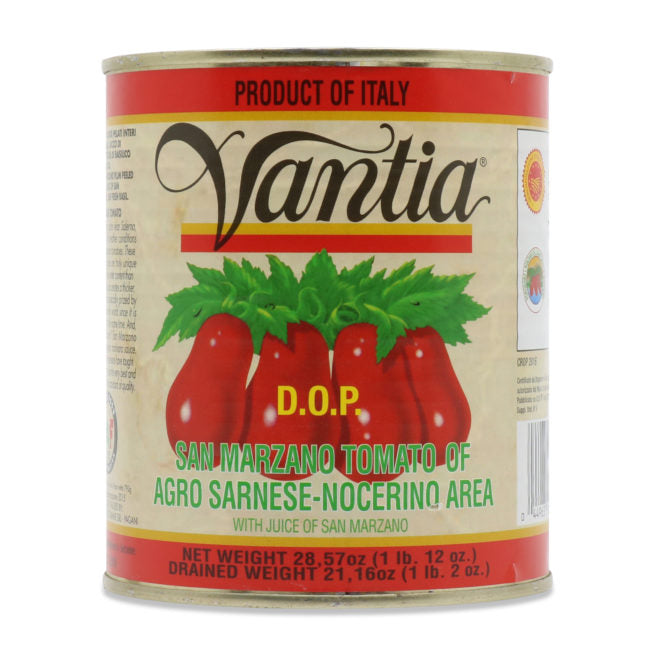 Wholesale Vantia D.O.P. San Marzano Tomatoes Sauce 28 oz- Bulk