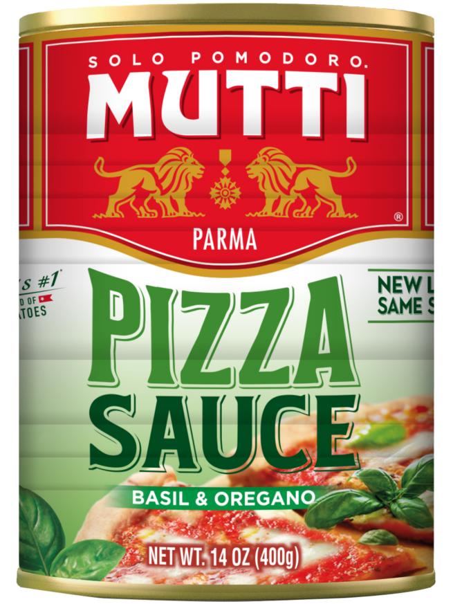 Mutti Pizza sauce with Basil & Oregano Sauce 14 OZ