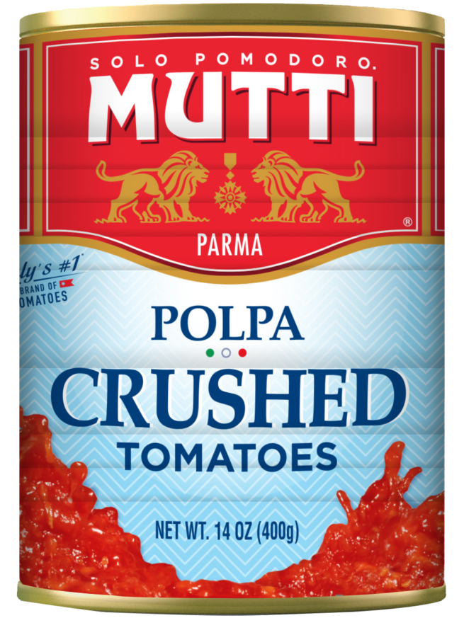 Mutti Finely Chopped Tomatoes – Polpa Sauce 14 OZ