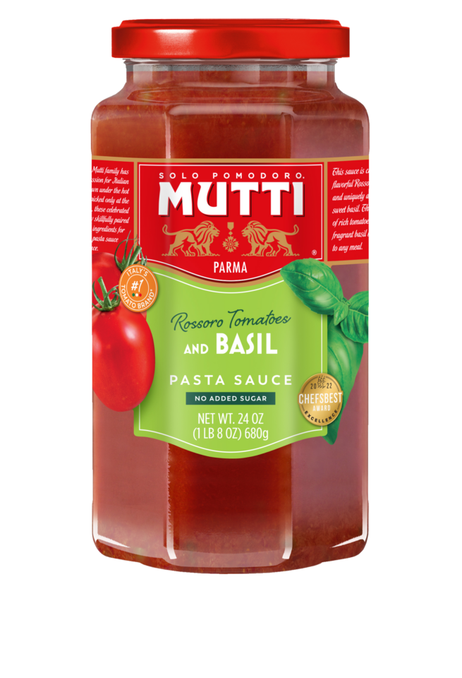 Mutti Pasta Sauce with Basil 24 OZ