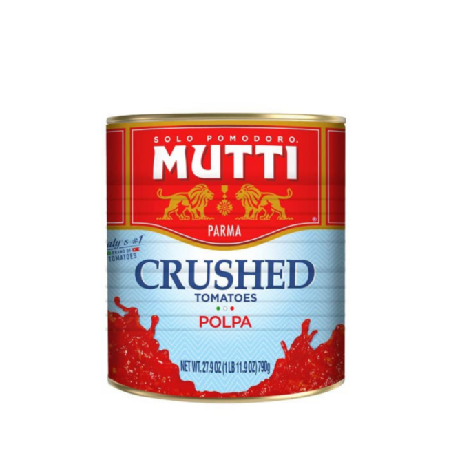 Wholesale Mutti Crushed Tomatoes 28 OZ-6ct Case Bulk