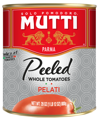 Wholesale Mutti Whole Peeled Tomatoes 28 oz- Bulk