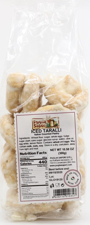 Wholesale Puglia Iced Taralli 10.58OZ-14ct Case Bulk