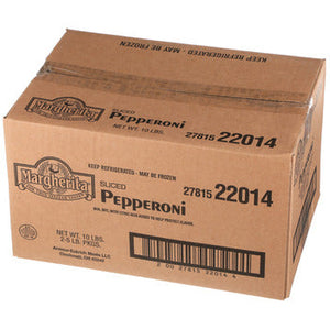 Wholesale Margherita Sliced Pepperoni Salami 5lb-2ct Case Bulk