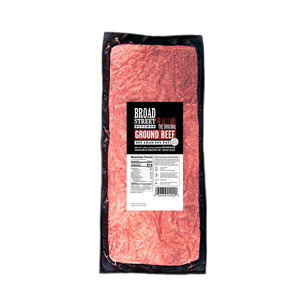 Wholesale Broad Street Butcher Ground Beef 5lb 2ct-2ct Case Bulk