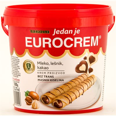 Wholesale Swisslion Eurocrem Hazelnut Spread 1000G Tub-6 Ct Case Bulk