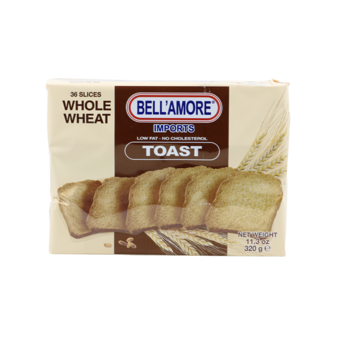 Bellamore Italian Whole Wheat Toast 11 OZ