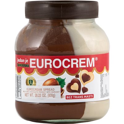 Wholesale Swisslion Takovo Eurocrem Hazelnut Spread 800G Jar- Bulk