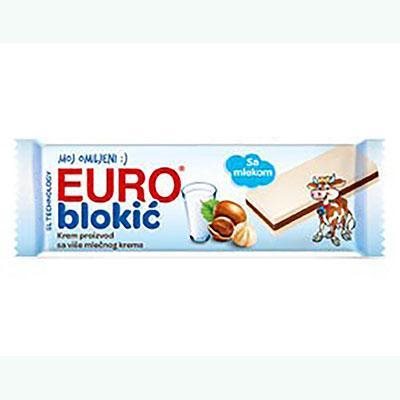 Wholesale Swisslion Euro Blokic 80 G Bar-25 Ct Case Bulk