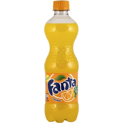 Fanta Orange Soda 500ml plastic bottles