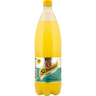Wholesale Schweppes Bitter Lemon 1.5L Bottle- Bulk