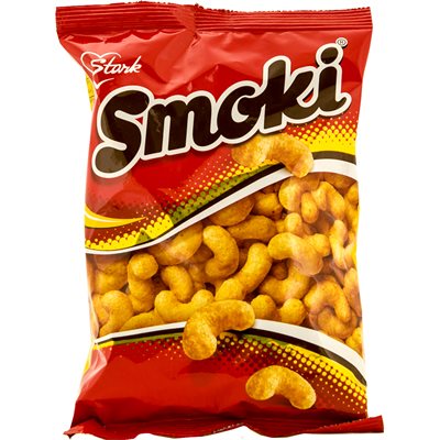 Stark Smoki Puffed Snacks With Peanut 50G Bag