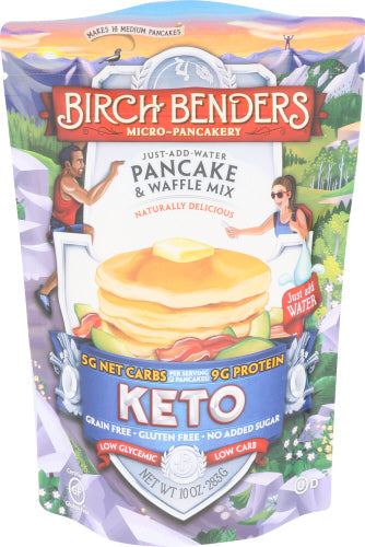 Birch Benders Keto Original Pancake & Waffle Mix 10oz 6ct