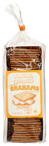 Firehook Crispy Grahams Crackers Honey 7 oz