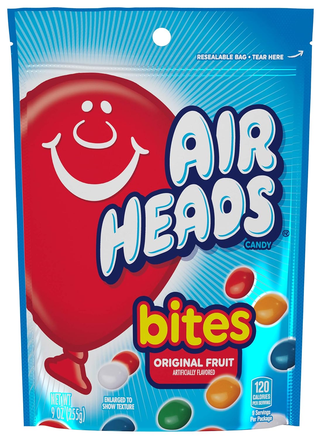 Air Heads Fruit Bites 9 Oz Bag