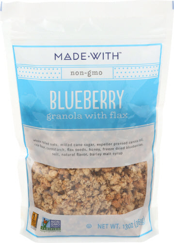 Made With Blueberry Flax Granola 13oz 6ct