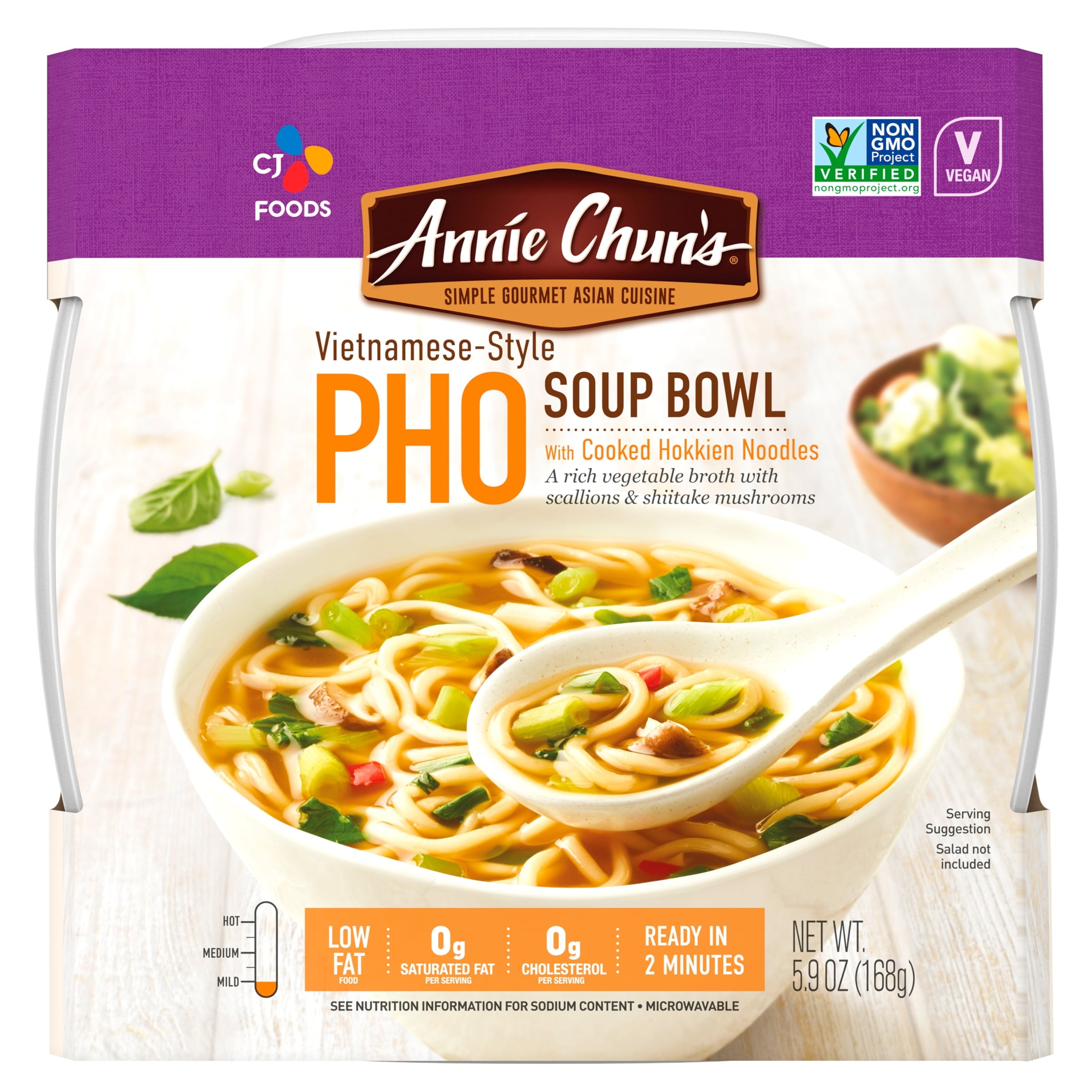 Annie Chun's Pho Soup Noodle Bowl, Non-gmo, 5.9 oz Bag