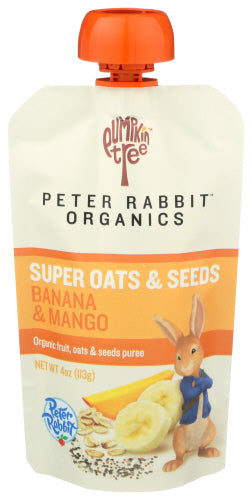Pumpkin Tree Peter Rabbit Baby Food Banana Mango 4.0 Oz