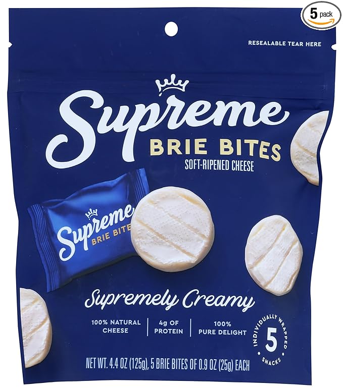 SUPREME Supremely Creamy Brie Bites 4.4lb 12ct