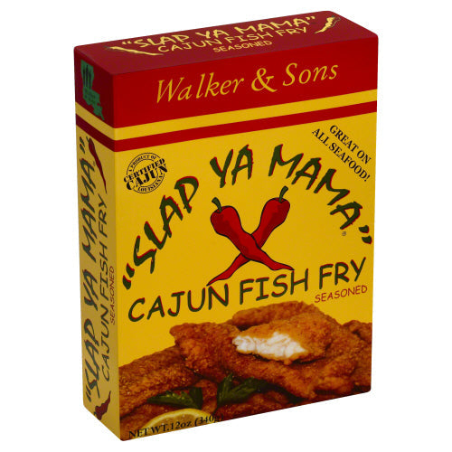 Wholesale Slap Ya Mama Louisiana Style Cajun Fish Fry 12 Oz Box- Bulk