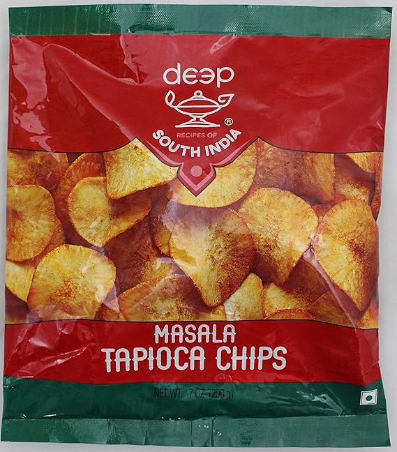 Deep Masala Tapioca Chips 7 Oz