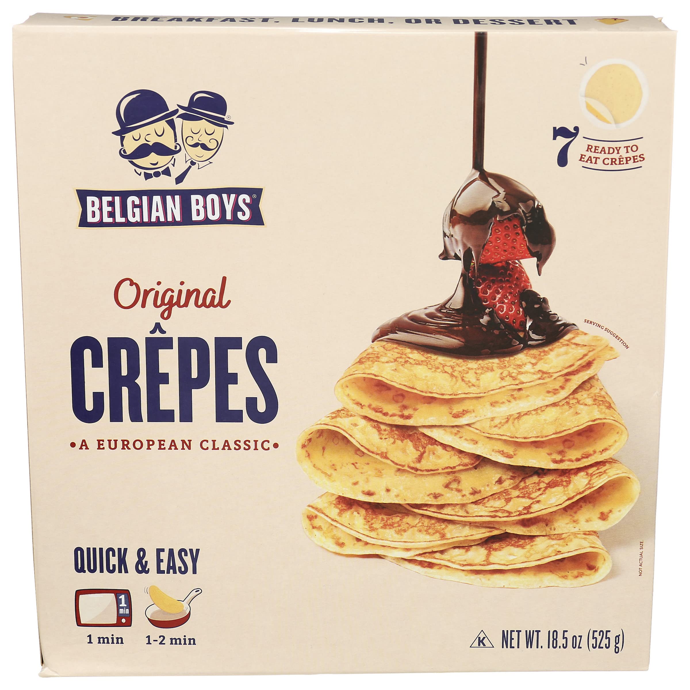 Belgian Boys Authentic European Crepes 14.1oz 6ct