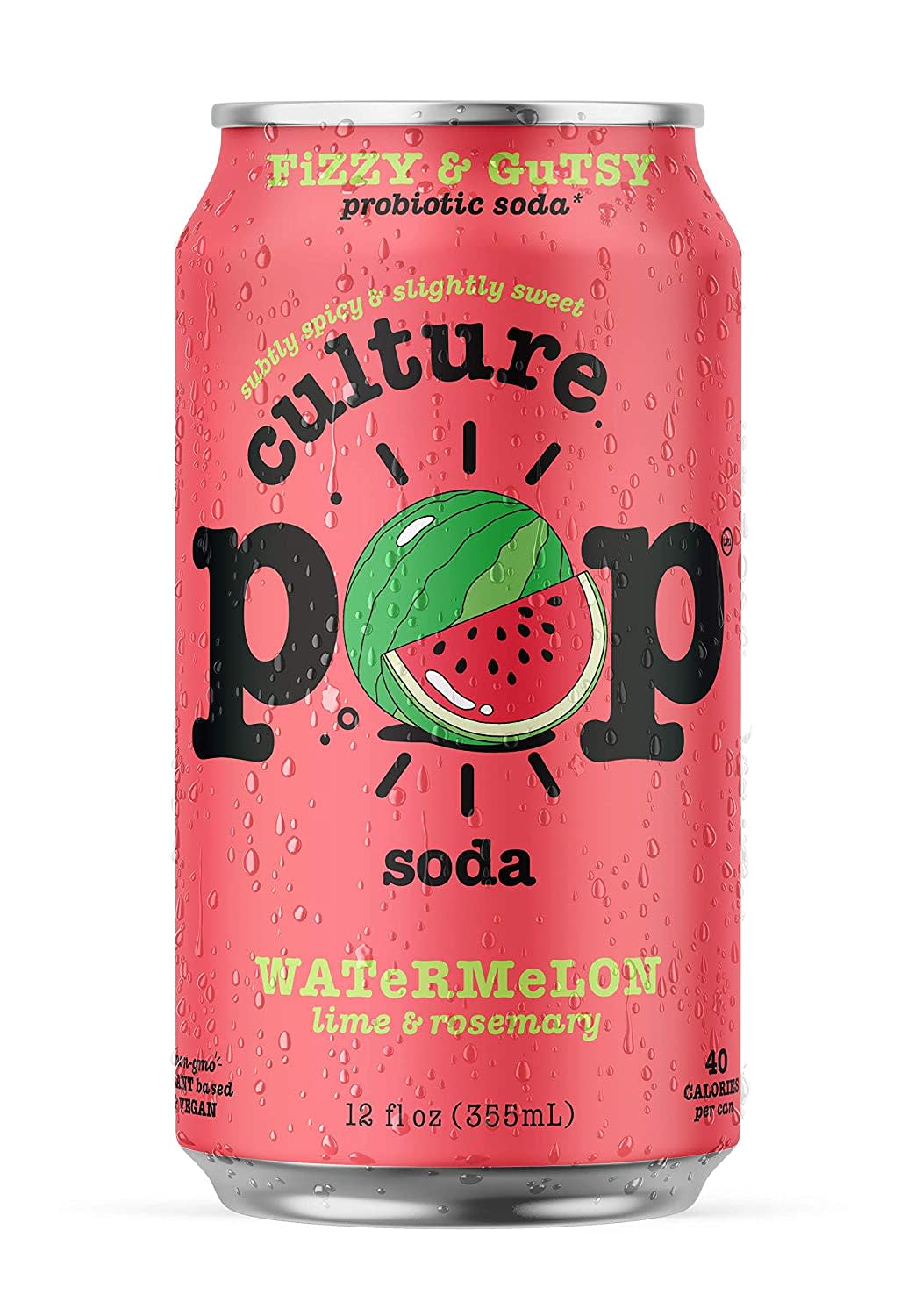 Culture Pop 6/4Pk 12 Oz Watermelon