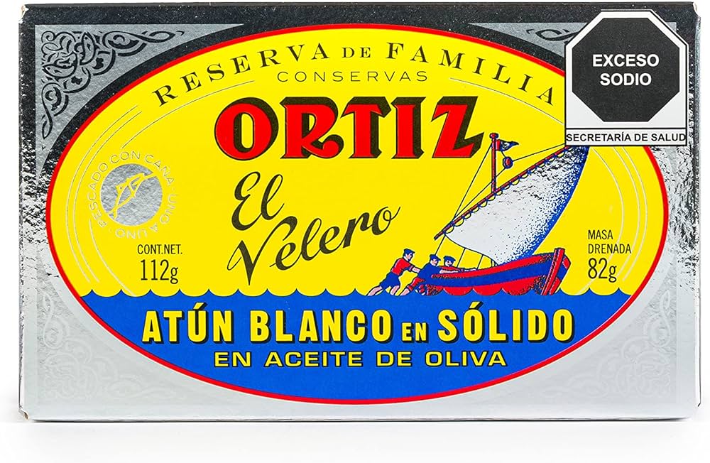Ortiz Reserva Familia White Tuna in Olive Oil tins 112g 15ct