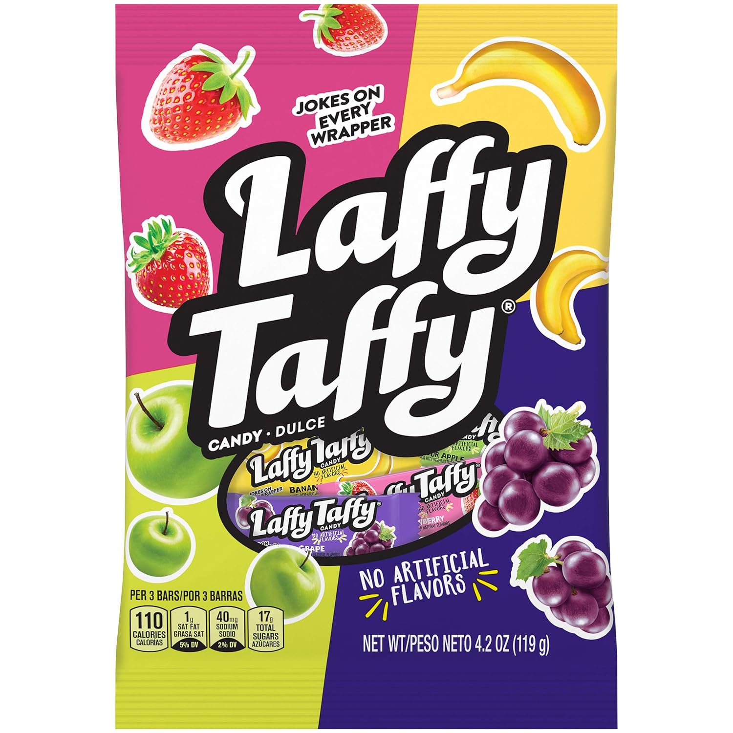 Laffy Taffy Candy Assorted 4.2 Oz Bag