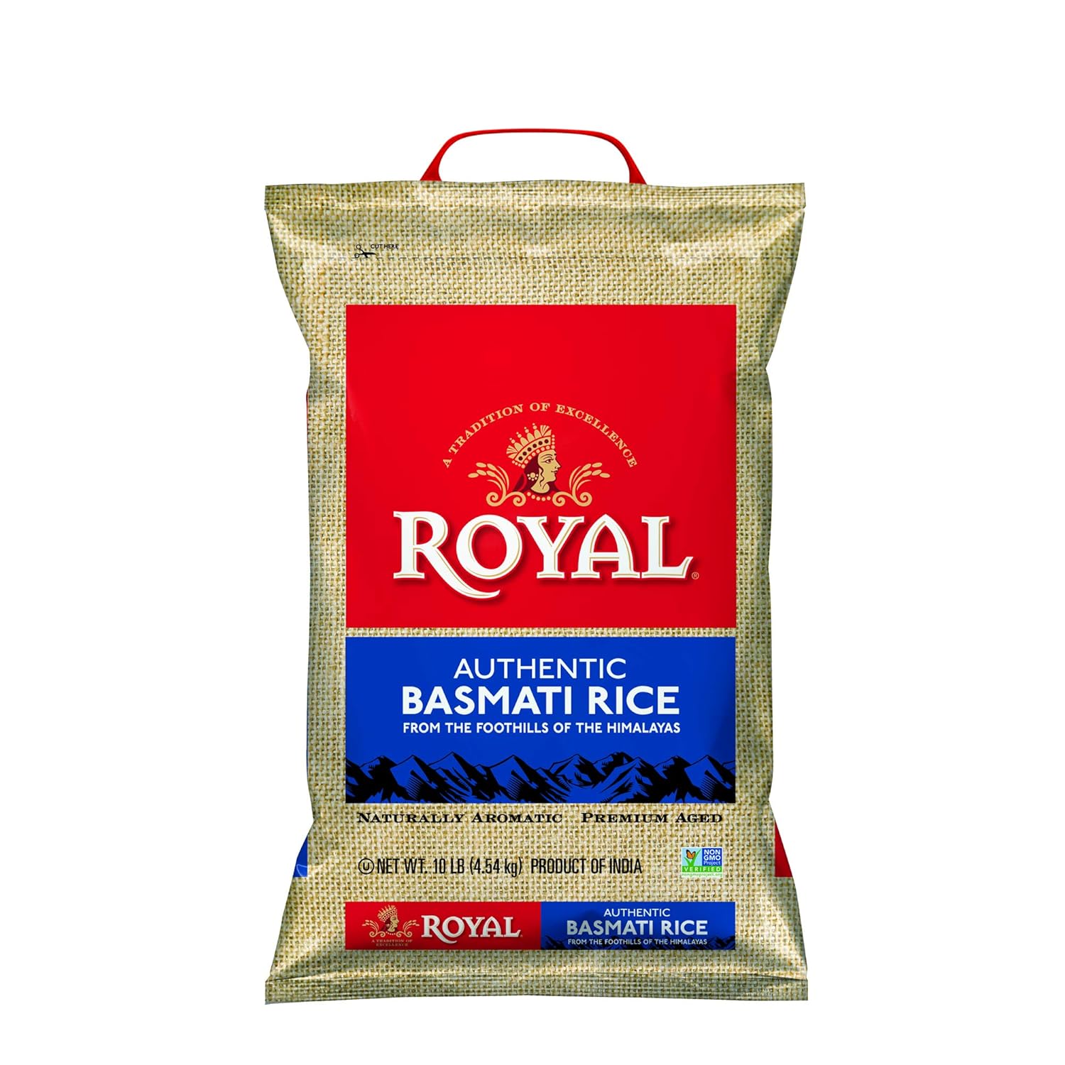 Wholesale Royal Basmati Rice 10 lb-1 Ct Case Bulk