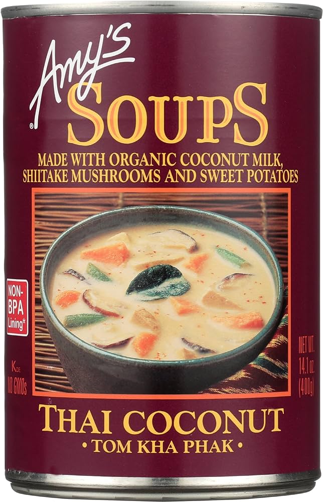 Amy's Organic Soup Thai Coconut 14oz 12ct