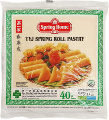 Wholesale TYJ Spring Roll Pastry 8 40 sheets 550g- Bulk