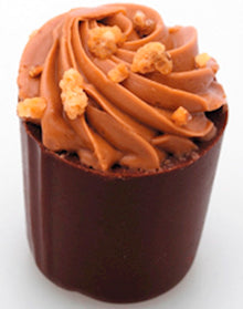 Wholesale Nougatine (Dark) Chocolate Gianduja Cream 2.2lb- Bulk