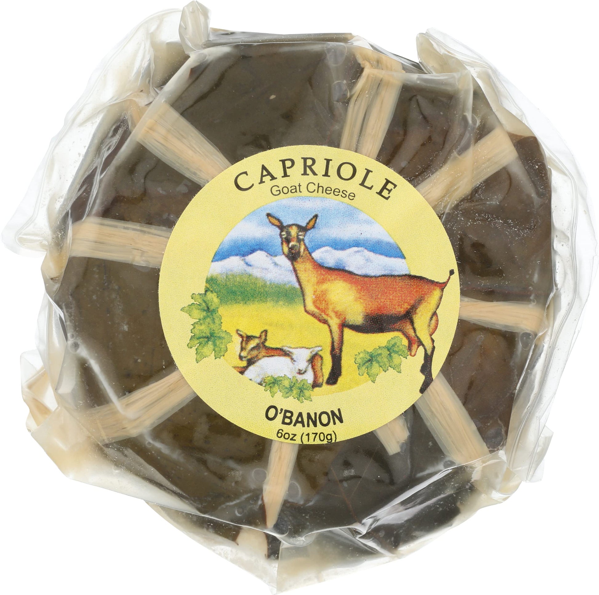 Wholesale Capriole Goat Cheese O'Banon 6 oz- Bulk