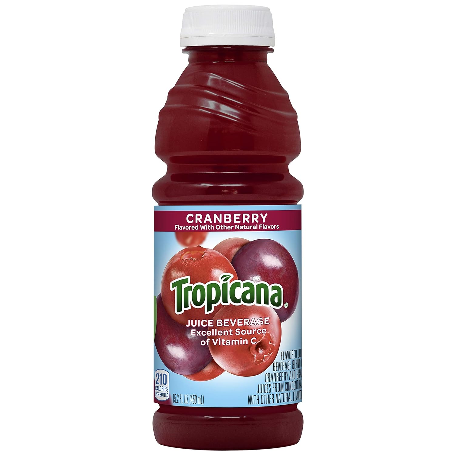 Tropicana Cranberry Juice 15.2 Fl Oz Bottle