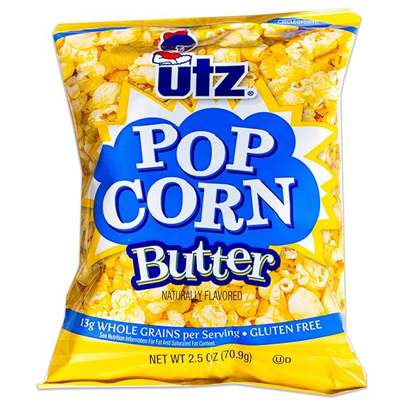 Utz Butter Popcorn 2.5 Oz