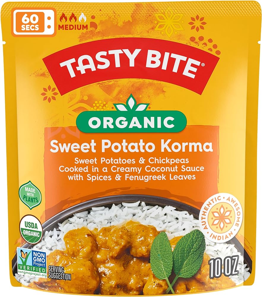 Tasty Bite Organic Indian Korma 10 Oz
